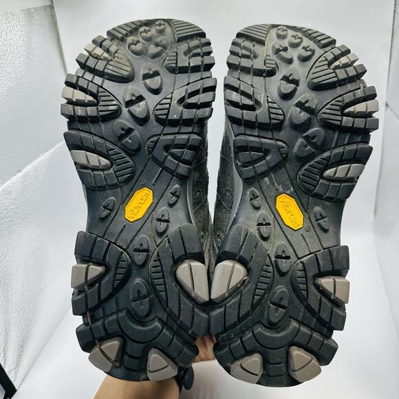 Size 9.5 - Merrell Moab 3 Mid Waterproof Granite Women’s Hiking Boots (J500162) - Picture 6 of 7